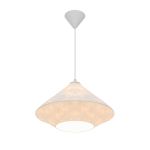 D'Lite Colgante De Luz Groede Papel Blanco | Apta Para 1x E27