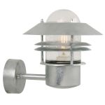 Nordlux Blokhus Luz De Pared Acero y Vidrio Gris | IP54 - Apta para E27