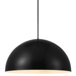 Nordlux Ellen 40 Colgante De Luz Metal Negro | Apta para 1x E27