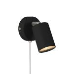 Nordlux Explore Luz De Pared Metal y Ceramic Negro | Apta para GU10