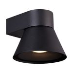 Nordlux Kyklop Luz De Pared Aluminium Negro | Apta para GU10