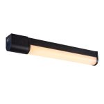 Nordlux Malaika 49 Luz De Pared Aluminium Negro 6W 540lm - 830 Luz Cálida | IP44