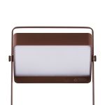 Nordlux Saulio Lámpara De Mesa Marrón 3.5W 200lm 830 Luz Cálida | IP44 - con Cambiar - Batería - Solar