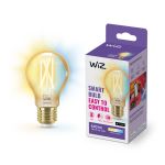 WiZ Smart LED E27 Pera A60 Con Filamento Oro 7W 640lm | Mejor Reproducción De Color - Regulable - Reemplazo 50W