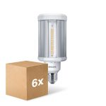 Multipack 6x Philips TrueForce LED E27 HPL Clara 28W 4000lm 360D - 840 Blanco Frio | Reemplazo 125W