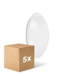 Multipack 5x Ledvance Surface Circular 250 Blanco 13W 920lm - 830 Luz Cálida | con Sensor - IP44 - Reemplazo 2x13W