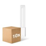Multipack 10x Ledvance Dulux-L LED 8W - 840 Blanco Frio | 4-Pines - Reemplazo 18W