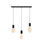 Calex XXL Lumen alto Oro Set completo - Including 3 XXL Bulbos + Cordset Rectangular base