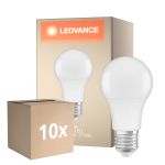 Multipack 10x Ledvance Classic LED E27 Pera Mate 8.8W 806lm - 827 Luz Muy Cálida | Luz De Día Sensor - Reemplazo 60W