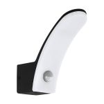 Eglo Luz De Pared Fiumicino Al Aire Libre Aluminium Negro 11.5W 1200lm - 830 Luz Cálida