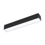 Eglo Luz de techo Salitta Aluminium Negro 9W 1080lm - 830 Luz Cálida
