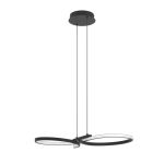 Eglo Colgante De Luz Serpins Acero Negro 21W 2500lm - 830 Luz Cálida