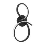 Eglo Luz De Pared Serpins Acero Negro 11.4W 1400lm - 830 Luz Cálida