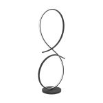 Eglo Lámpara de pie Serpins Aluminium Acero Negro 20W 2500lm - 830 Luz Cálida | IP20