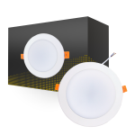 Bright Choice Downlight LED 18W 1620lm 120D - 840 Blanco Frio | Recorte 175mm - Reemplazo 2x18W