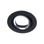 Noxion Empotrado Spot Drome MR16 Ajustable Negro | Recorte 69mm - GU10 Casquillo