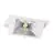 Downlight LED WallWasher Wally Medio 26W 3000K 3700lm Gris | Luz Cálida