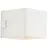 Brilliant Iseo Luz De Pared Plástico Blanco 4W 300lm - 830 Luz Cálida | IP44 - con USB