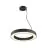 SLV Medo Circulo 60 Colgante De Luz Aluminium Negro 27W 4000lm 110D - 930-940 CCT | Mejor Reproducción De Color - Regulable 