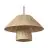 Ledvance Decor Bamboo Papel/Acero Hut 400 Marrón | Apta para E27