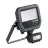 Ledvance Proyector LED Aluminium Negro 8W 1100lm 100D - 830 Luz Cálida | IP65 - Sensor De Movimiento Y Luz - Simétrico