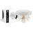D'Lite Luz de techo Beitem Mate Blanco FSC Madera | Apta Para 3x GU10