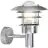 Nordlux Lønstrup 22 Luz De Pared Acero y Vidrio Gris | 220mm - IP44 - Apta para E27
