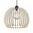 Nordlux Colgante de luz Chino 40 E27 Marrón - Madera | Max. 60W