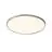 Nordlux Plafón LED Techo/Pared Oja 29 19W 830-840 2100lm Blanco and Cromo IP54 | 3 pasos Regulable - Dim to Warm