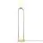 DFTP by Nordlux Shapes Lámpara de pie Vidrio y Metal Latón | Apta para E27