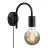 Nordlux Paco Luz De Pared Metal Negro | Apta para E27