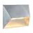 Nordlux Pontio 27 Luz De Pared Acero Galvanizado y Vidrio Gris | IP54 - Apta para 2x GU10