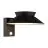 Nordlux Solar Luz De Pared Justina Metal Negro 400lm - 830 Luz Cálida | IP44 - Sensor de Movimiento y Luz