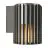 Nordlux Aludra Luz De Pared Seaside Antracita | Apta para E27