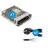 Mean Well Driver | LRS10024 | IP20 | 24V | 100W + Cable De Alimentación 2m con Tierra