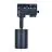 Noxion Foco En Carril 3 Fases Aluminium Negro | Apta para 1x GU10