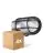 Multipack 4x D'Lite Luz De Pared Ecco Negro Oval | IP44 - Apta para 1x E27