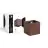 D'Lite Luz De Pared Nova Rust Up & Down 4.9W 480lm - 830 Luz Cálida | IP54 - Ángulo de haz ajustable