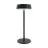 Eglo Lámpara De Mesa Simeri Solar Acero Negro 3W 250lm - 830-860 Ajustable Blanco | IP44 - Regulable al tacto - USB-C