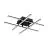Eglo Pared y Luz de techo Lasana 3 Acero Aluminium Negro 5.3W 700lm - 830 Luz Cálida | IP20 