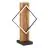 Eglo Lámpara De Mesa Boyal Madera Negro, Oxidado 13W 1750lm - 830 Luz Cálida