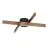 Eglo Connect.Z Smart Luz de techo Folcino-Z Acero Bronze, Negro 36W 3720lm - 827-865 Ajustable Blanco + RGB | Regulable