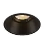SLV Horn-O Foco Aluminium Negro Esférica | Recorte 95mm - Apta para 1x GU10 
