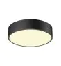 SLV Medo 30 Pared y Luz de techo Aluminium Negro Esférica 12W 1200lm - 927-930-940 CCT | IP50 - Mejor Reproducción De Color - Regulable 