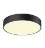 SLV Medo Pro 40 Pared y Luz de techo Aluminium Negro Esférica 19W 2650lm - 930-940 CCT | IP50 - Mejor Reproducción De Color - Dali Regulable 