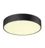 SLV Medo Pro 40 Pared y Luz de techo Aluminium Negro Esférica 19W 2500lm - 930-940 CCT | IP50 - Mejor Reproducción De Color - Dali Regulable 