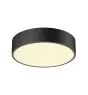 SLV Medo Pro 30 Pared y Luz de techo Aluminium Negro Esférica 10W 1250lm - 930-940 CCT | IP50 - Mejor Reproducción De Color - Regulable 