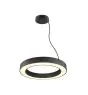 SLV Medo Circulo 60 Colgante De Luz Aluminium Negro 26W 4000lm 110D - 930-940 CCT | Mejor Reproducción De Color - Dali Regulable 