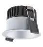 Ledvance Foco LED Oscurolight Aluminium Plata 8W 680lm 36D - 930 Luz Cálida | Recorte 68mm - IP44 - Mejor reproducción de color - Regulable