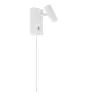 Nordlux LED Luz De Pared Omari Blanco 3.2W 320lm 41D - 827 Luz Muy Cálida | Regulable - Ajustable